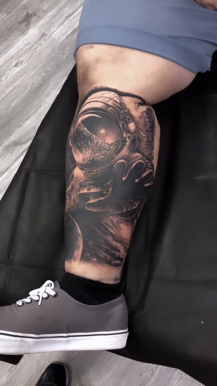Tattoo by @dboy_87 โ realism, black_and_grey
