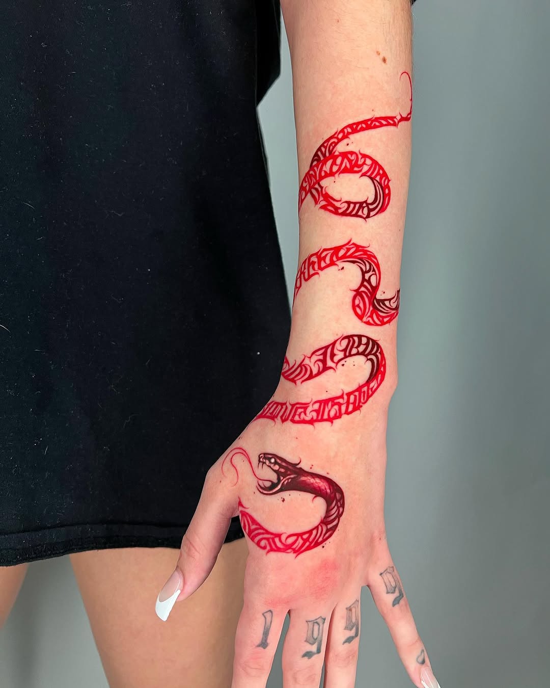 Tattoo by @stillballin6_ — blackwork, lettering_script