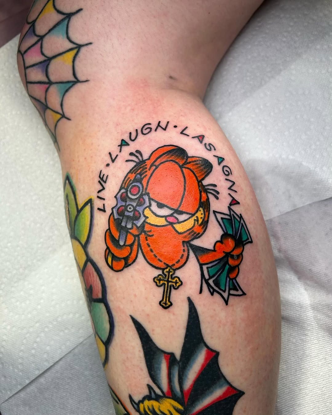 Tattoo by @nickytats — american_traditional, new_school
