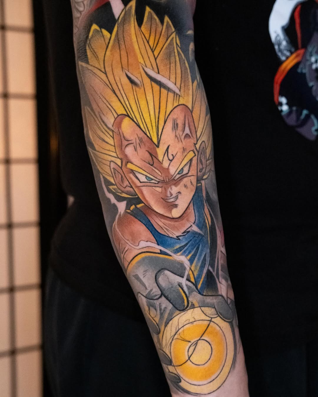 Tattoo by @coztic_tatt โ anime, realism