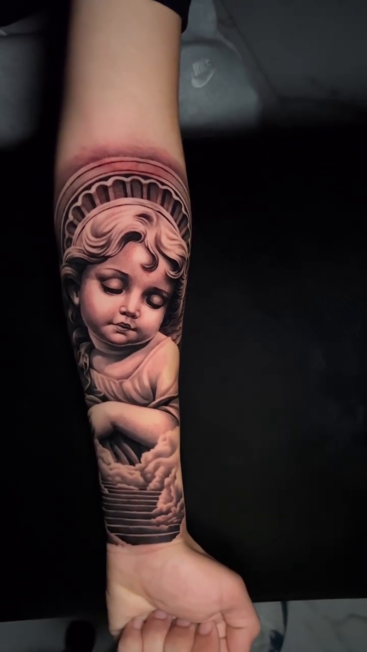 Tattoo by @sm_tattz — realism, black_and_grey