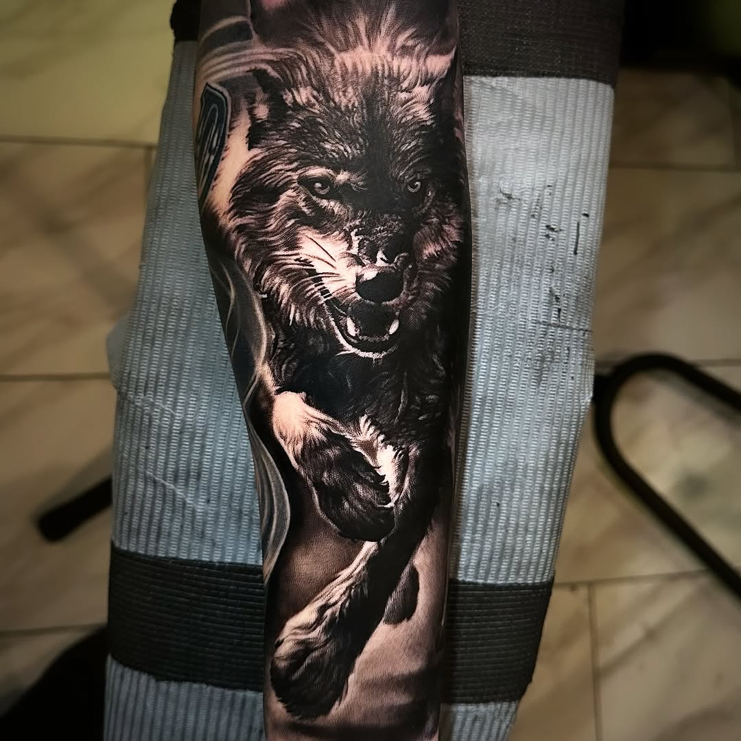 Tattoo by @chrisjansenofficial β realism, black_and_grey