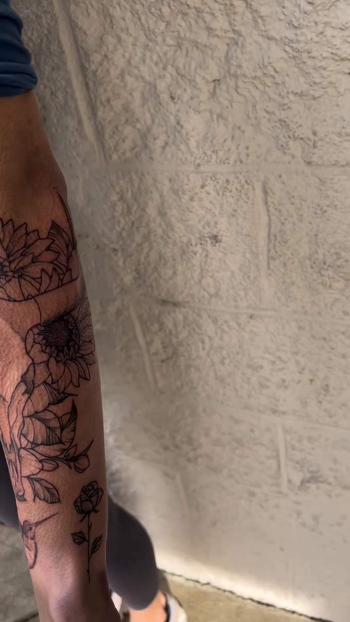 Tattoo by @sherick.tattoo — illustrative, black_and_grey