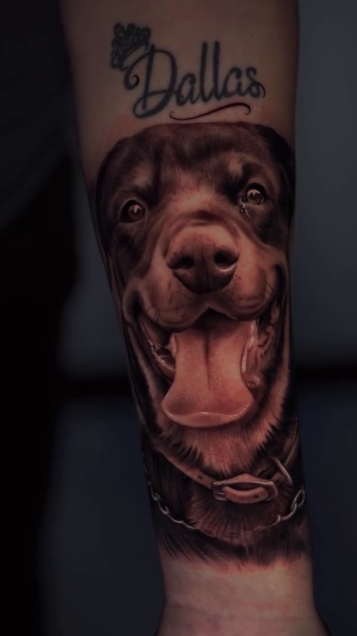 Tattoo by @tattoosbyivang โ realism, black_and_grey