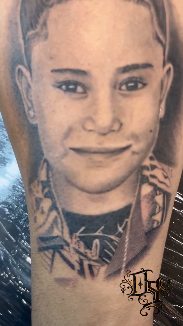 Tattoo by @onespeedtattoo — realism, black_and_grey
