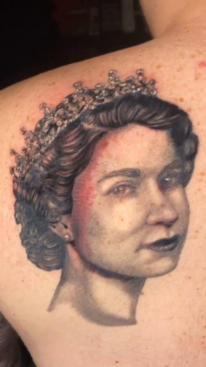 Tattoo by @theunquestionable — realism, black_and_grey