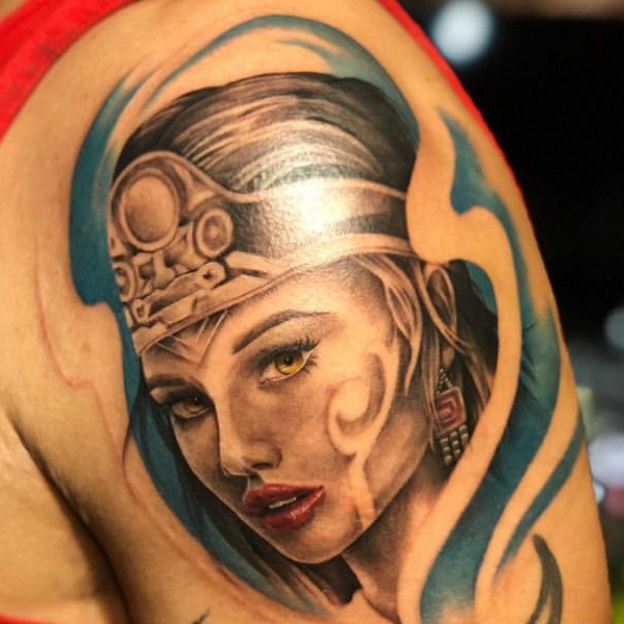 Tattoo by @jordanmtattoo โ realism, black_and_grey