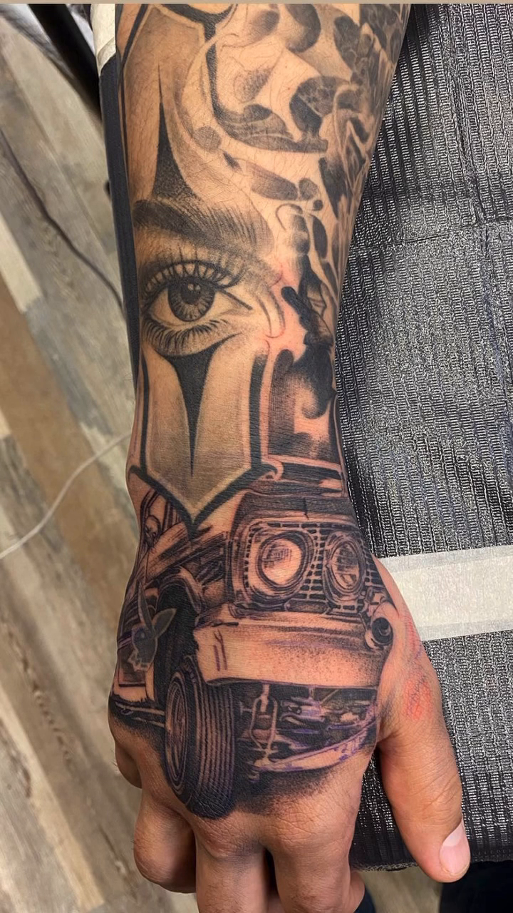 Tattoo by @midnight_club_rarijunior — chicano, realism