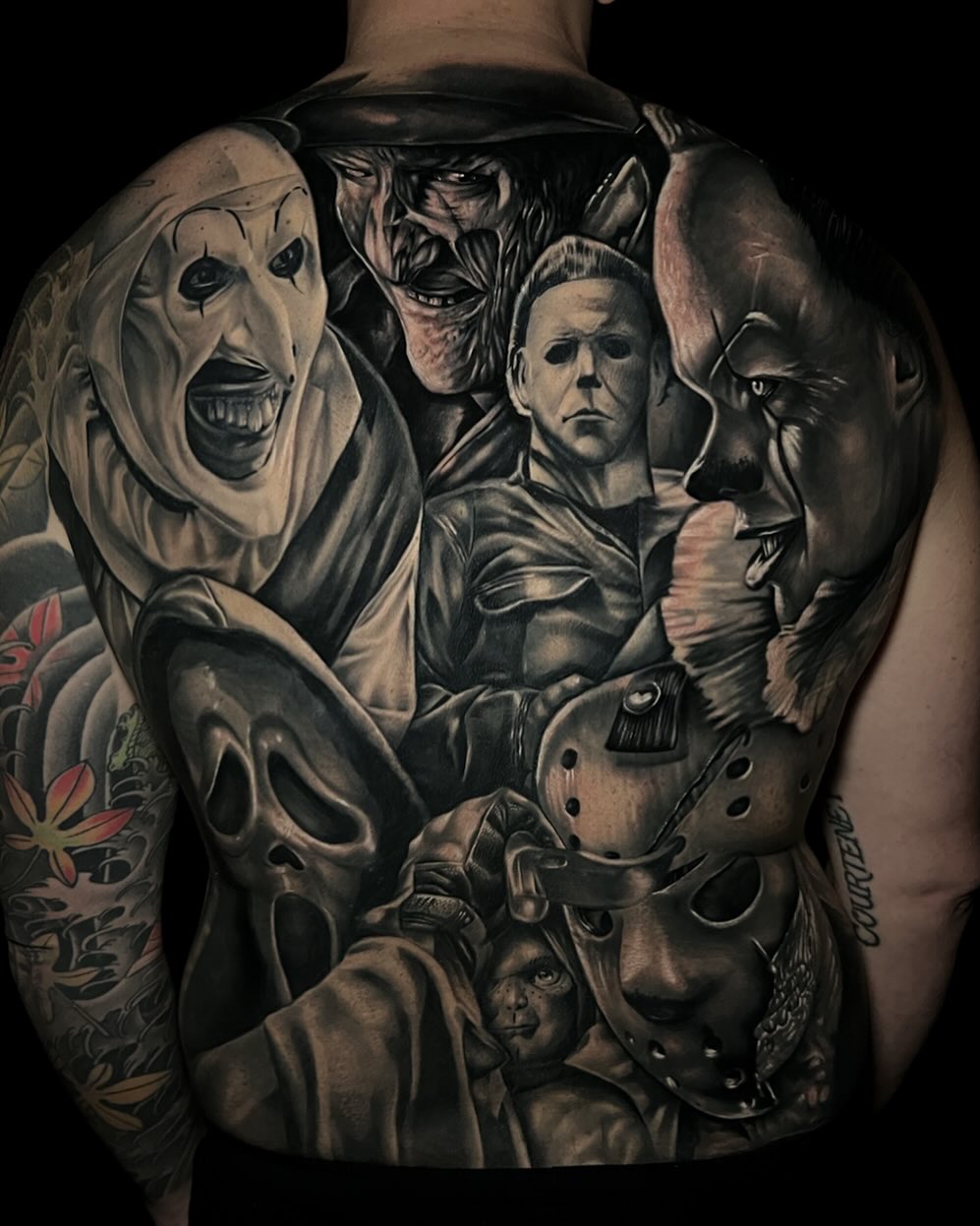 Tattoo by @mattoo33 โ realism, black_and_grey