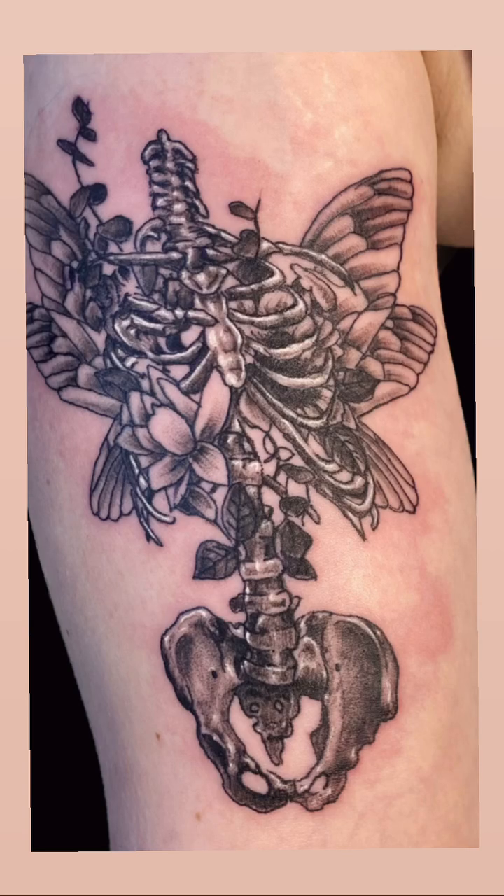 Tattoo by @alextattoos — dark_realism, black_and_grey