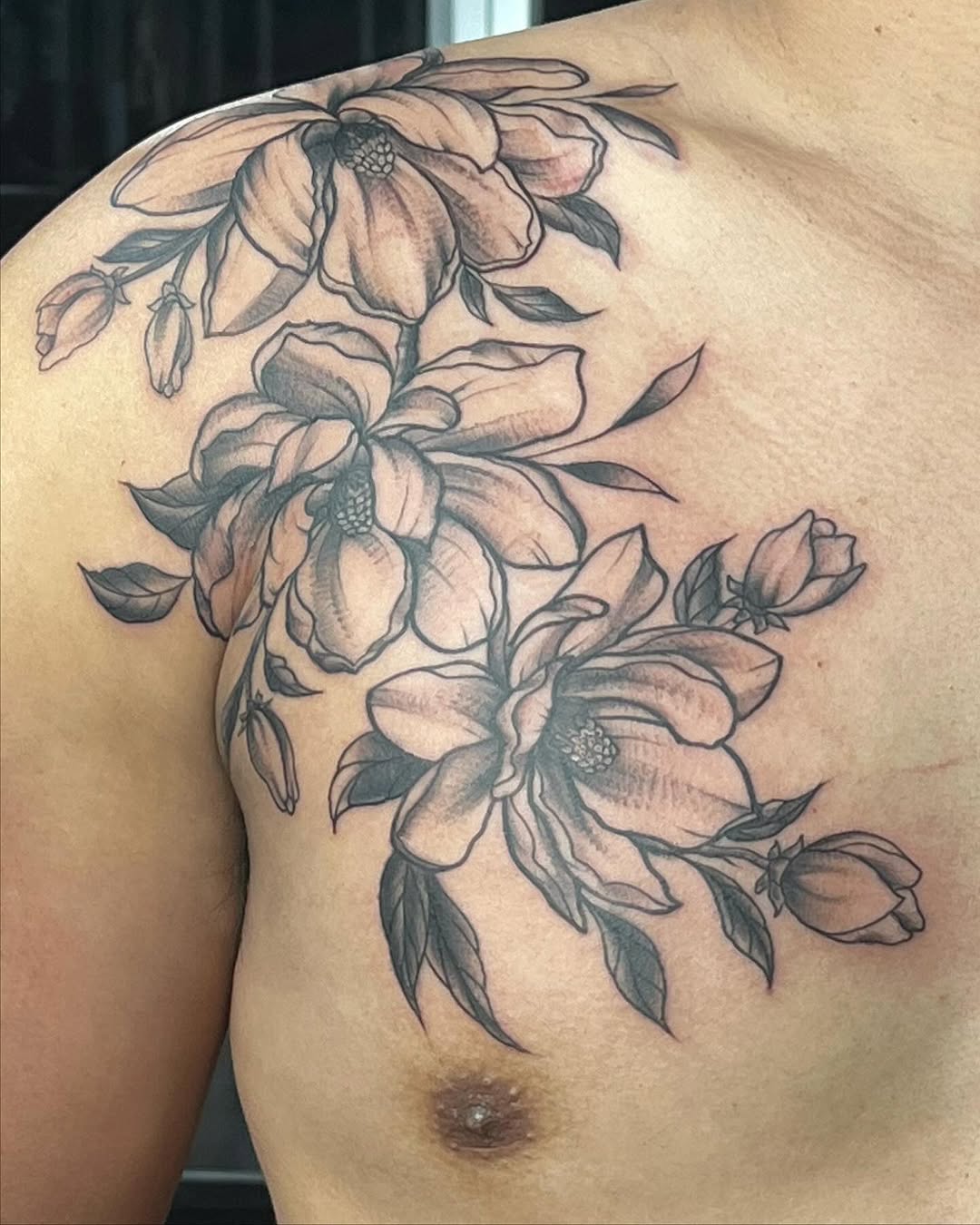 Tattoo by @beasttexas_studios — black_and_grey, realism