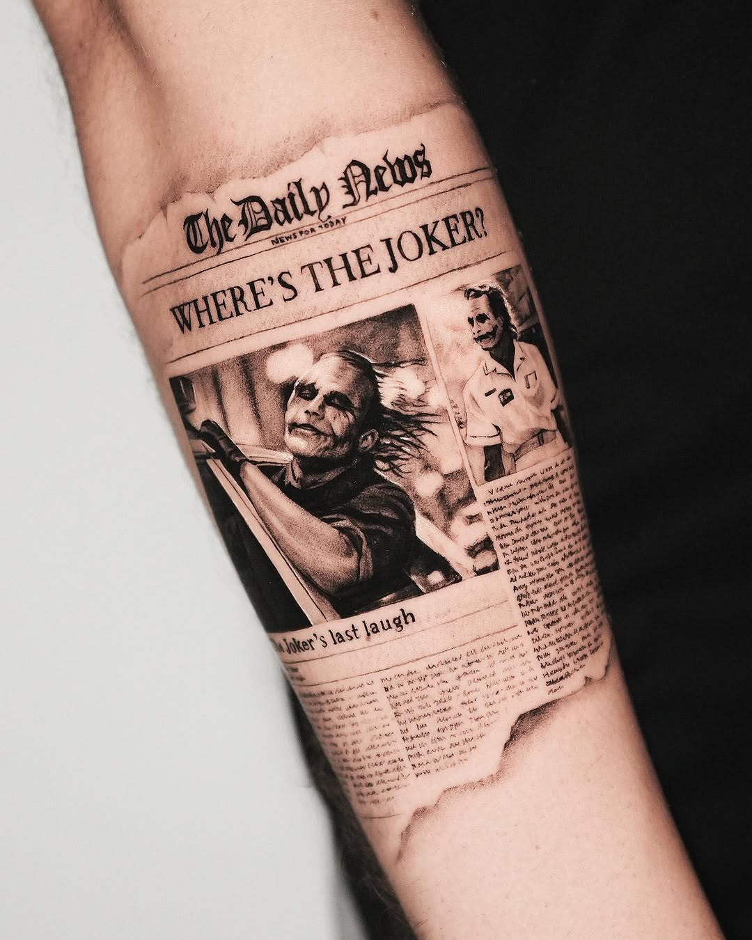 Tattoo by @kidneedle_tattoo β realism, black_and_grey