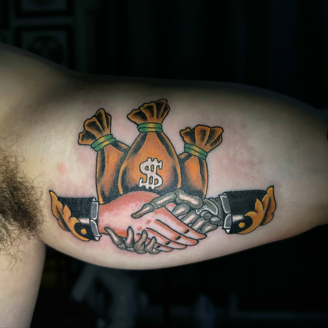 Tattoo by @gypsyoutlawart — american_traditional