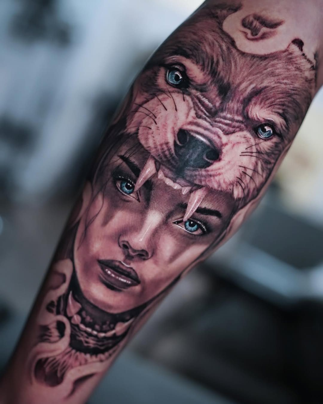 Tattoo by @kevinavila_tattoos — realism, black_and_grey