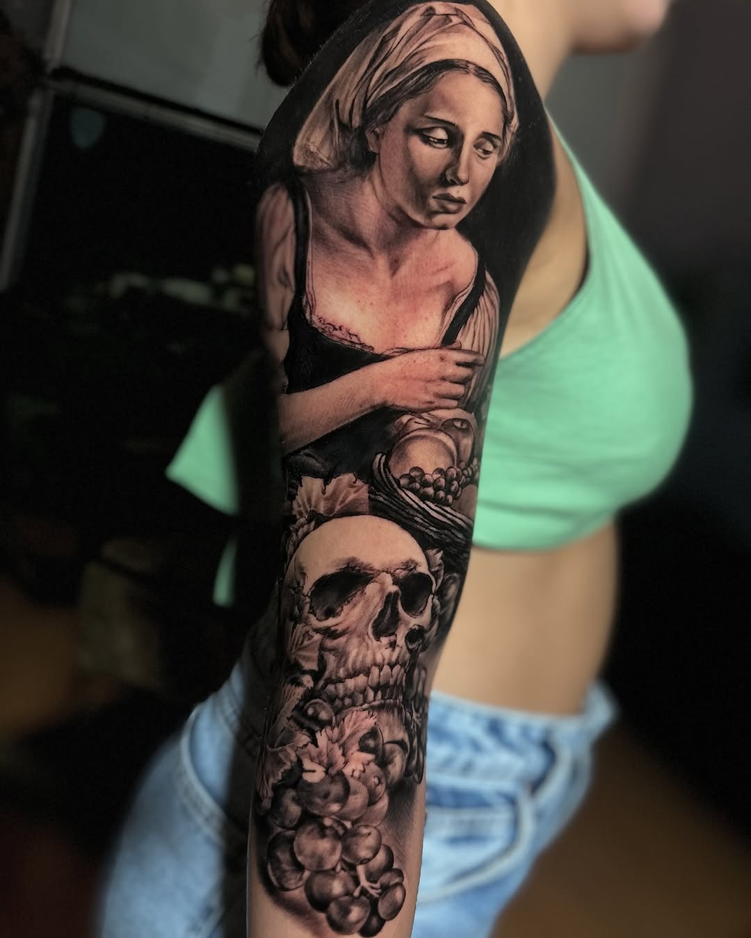 Tattoo by @morenotattoow — realism, black_and_grey