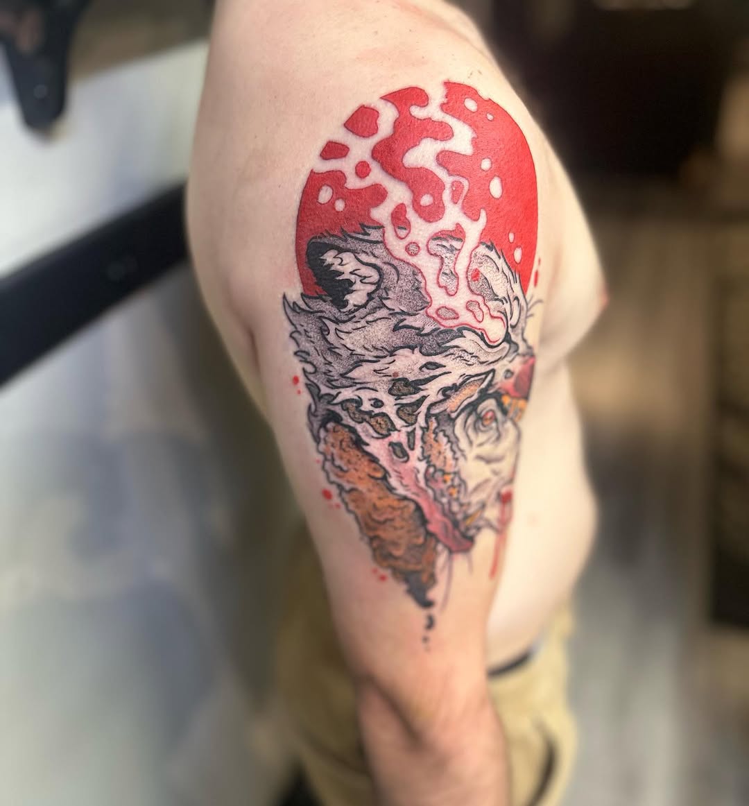 Tattoo by @cierahightattoos — trash_polka, new_school