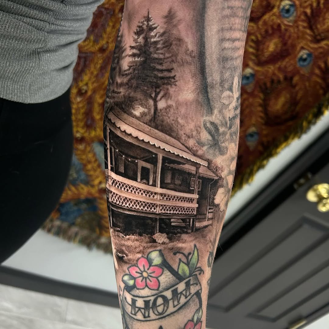 Tattoo by @the_buza — realism, black_and_grey