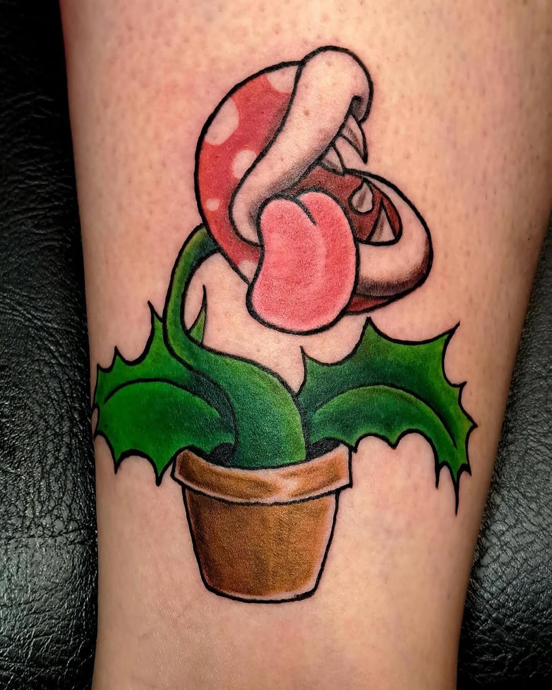 Tattoo by @gauge.creations — new_school