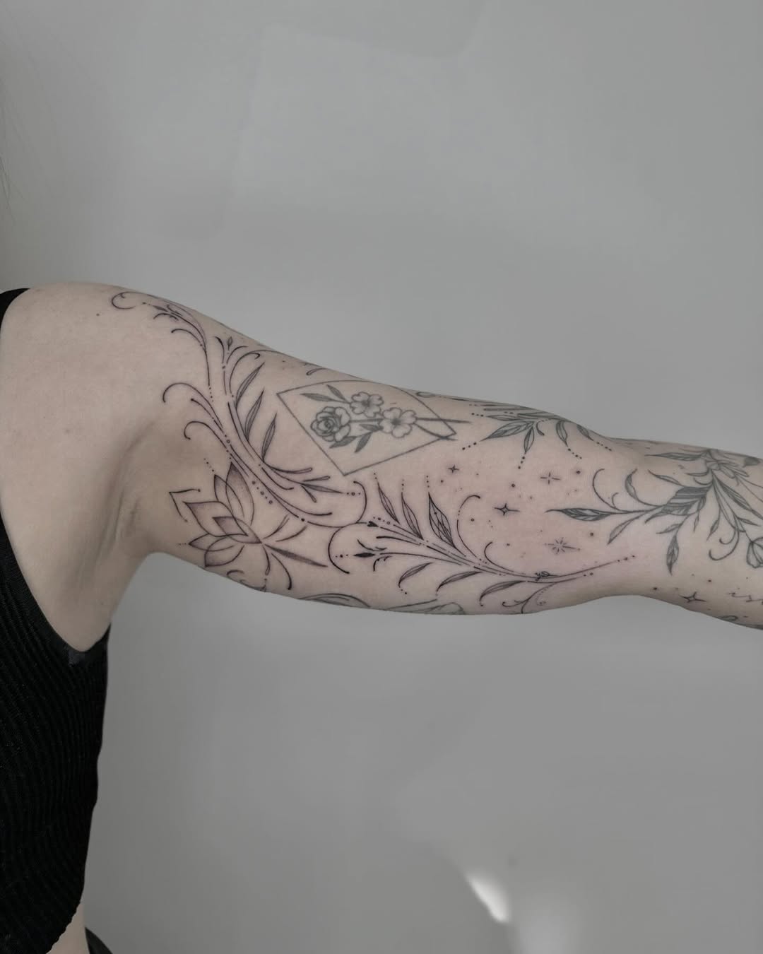 Tattoo by @yink_tattoos — fine_line, ornamental