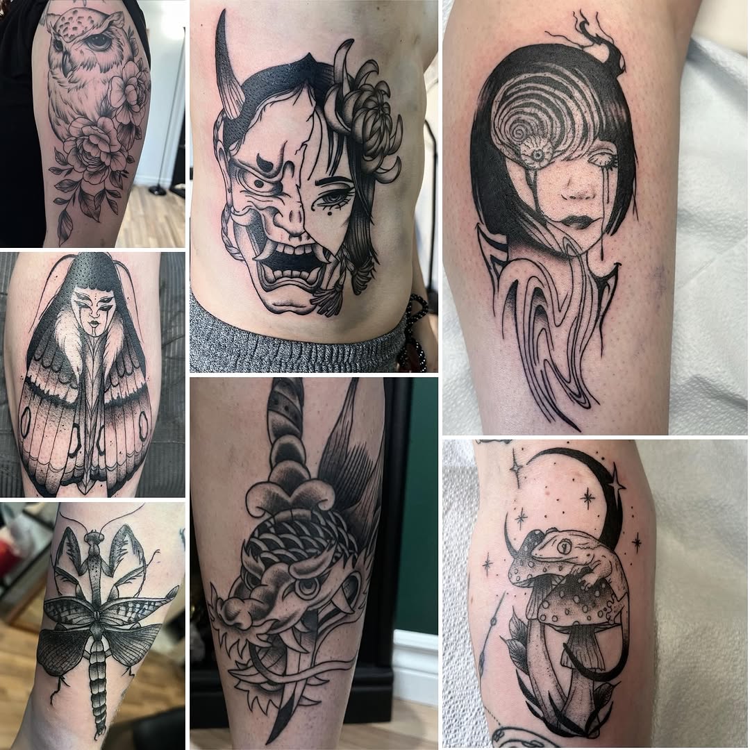 Tattoo by @mylenemassacre — black_and_grey, realism