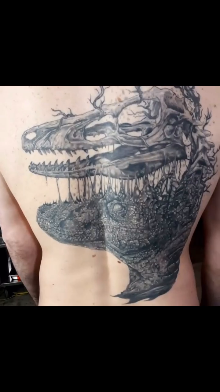 Tattoo by @alextattoos — dark_realism, black_and_grey
