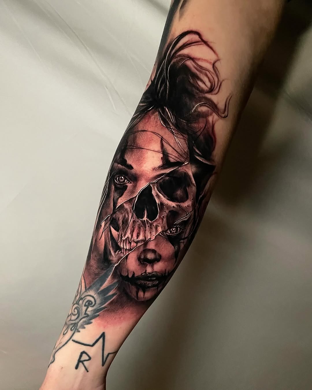 Tattoo by @tattoosbyjonathanwade — realism, dark_realism
