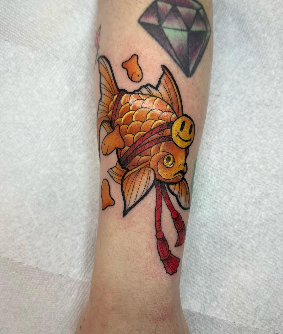 Tattoo by @frenchtoast.ghost โ american_traditional, neo_traditional