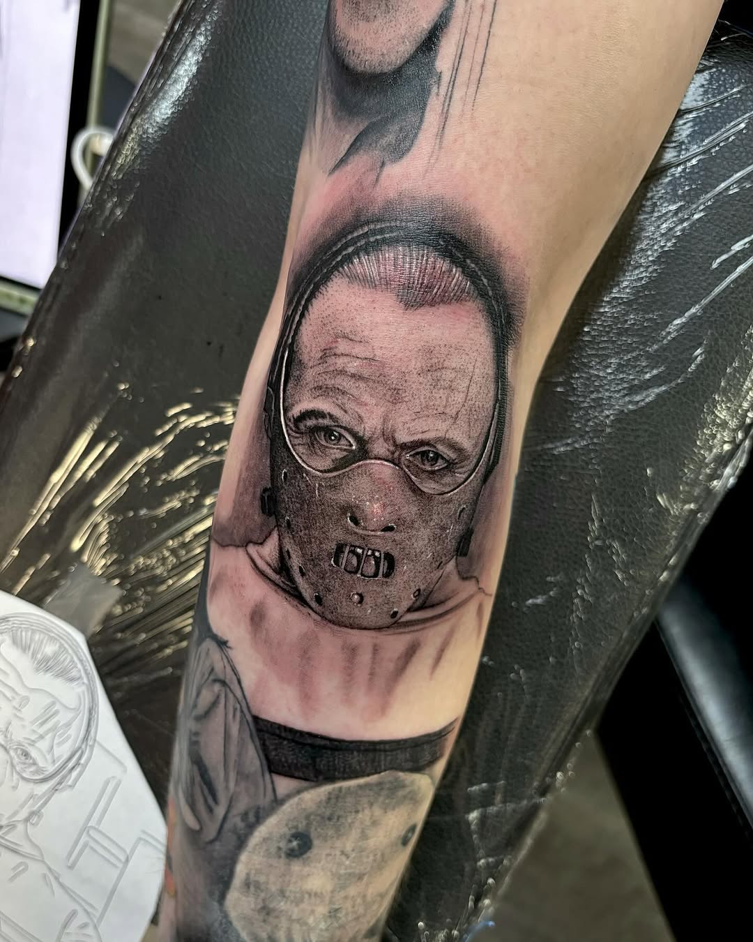 Tattoo by @sydhonn — realism, black_and_grey