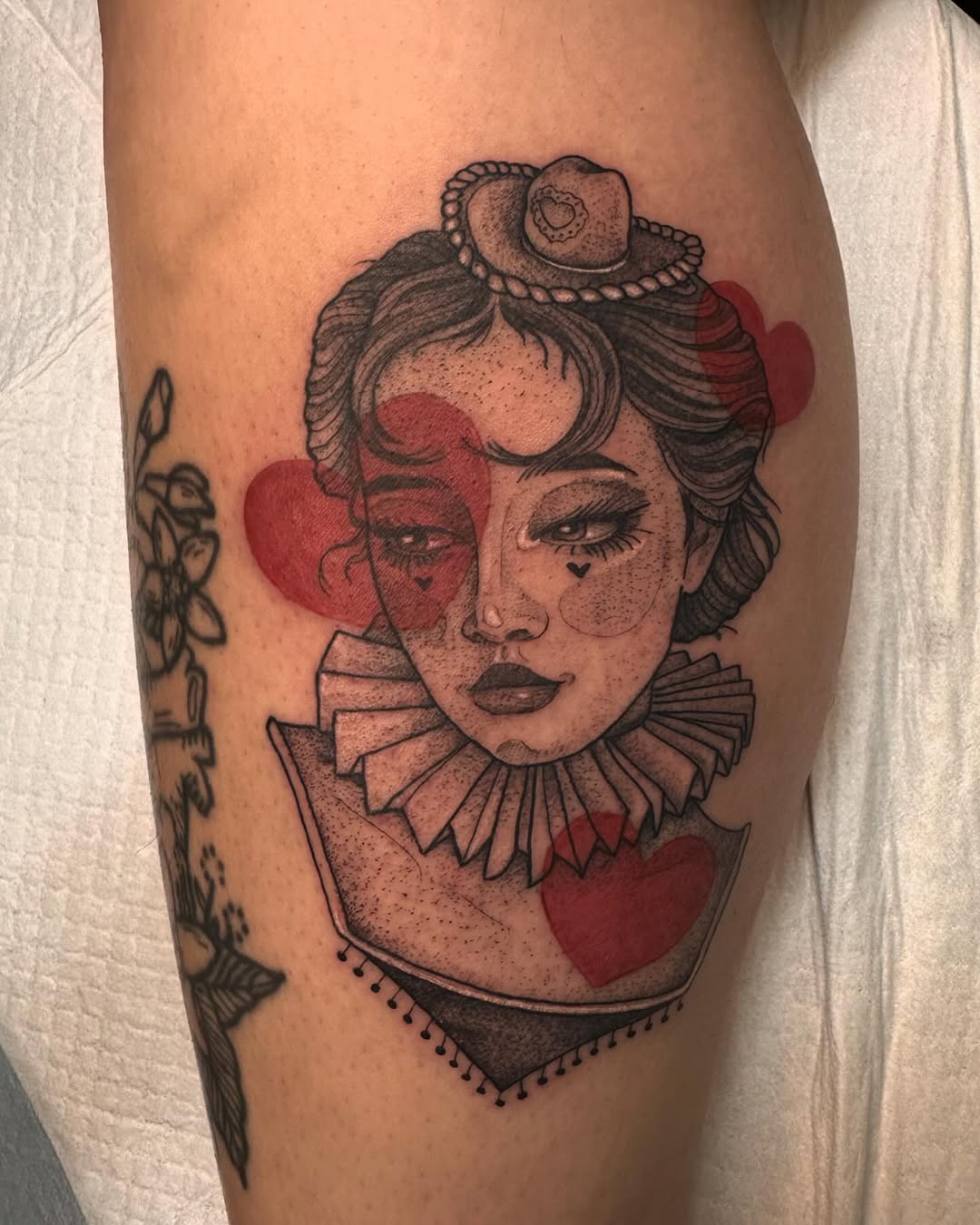 Tattoo by @nancyrose.art — chicano, black_and_grey