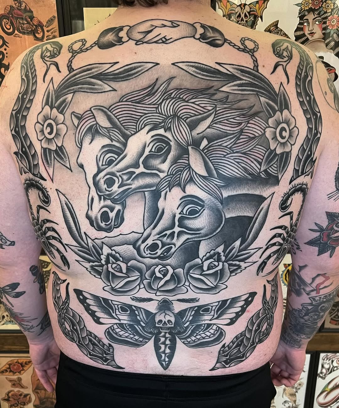 Tattoo by @philrollitattoo — american_traditional, black_and_grey