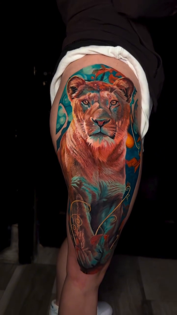 Tattoo by @davier_del_castillo โ realism, neo_traditional
