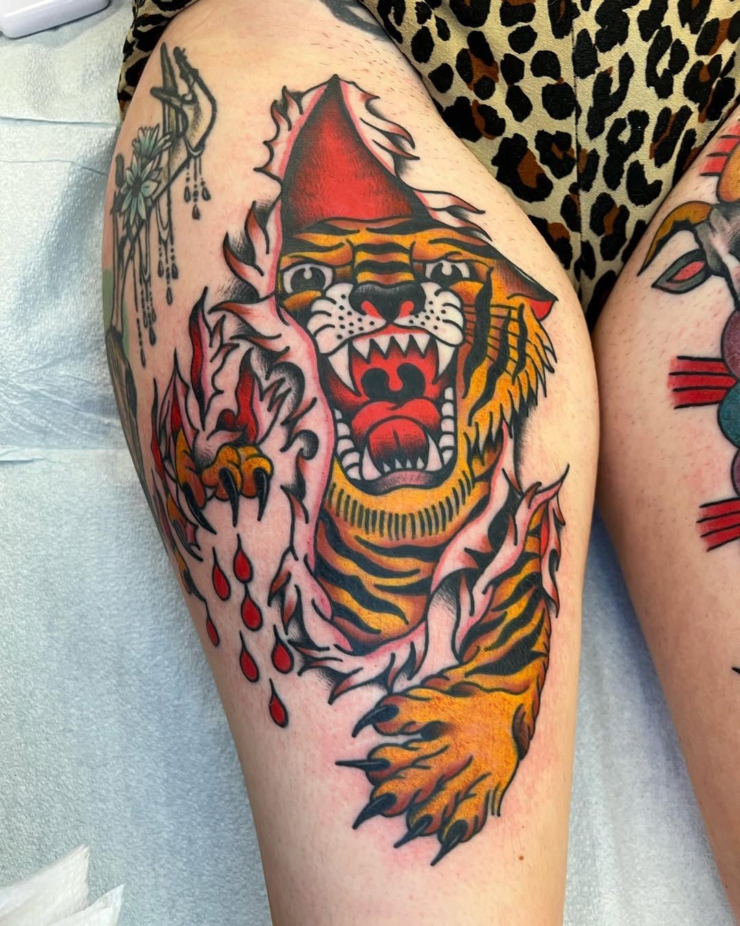 Tattoo by @tattoosbyatom — american_traditional, illustrative