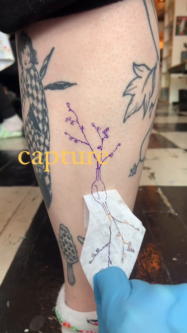 Tattoo by @dani.l.pokes β fine_line