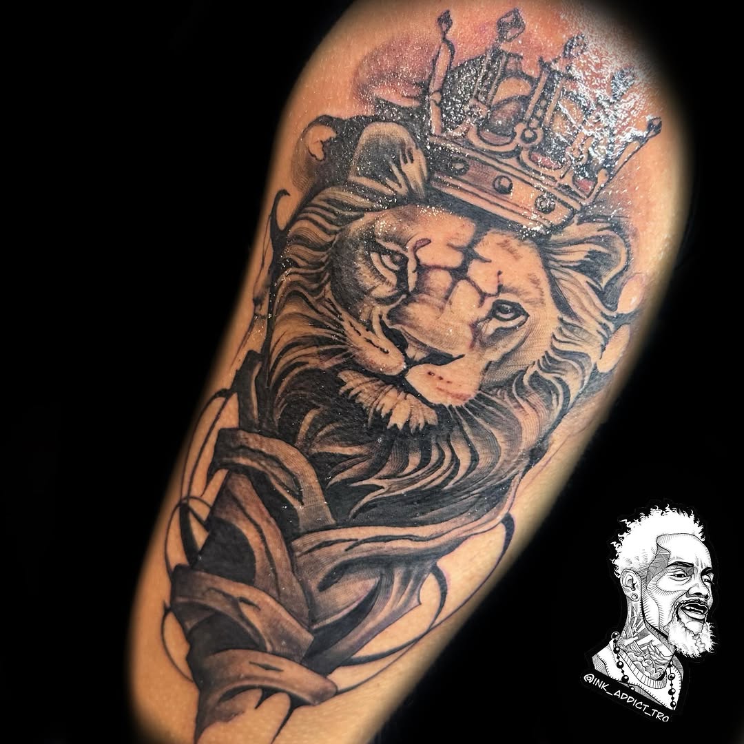 Tattoo by @ink_addict_tro โ realism, black_and_grey