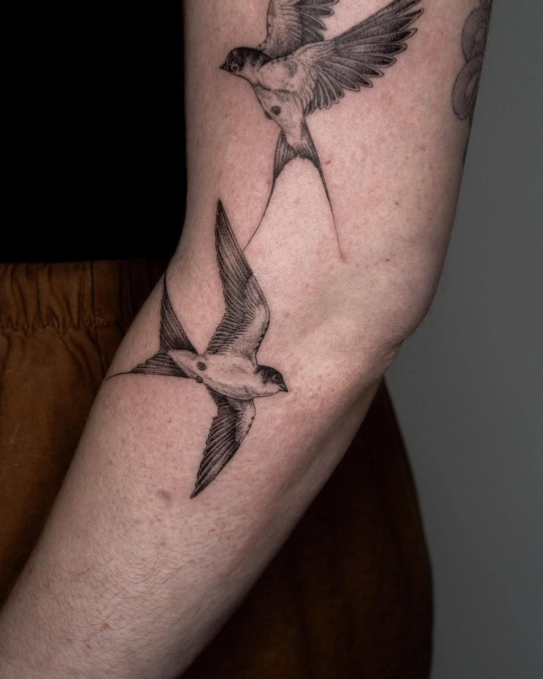 Tattoo by @emma.tattoos — black_and_grey, realism