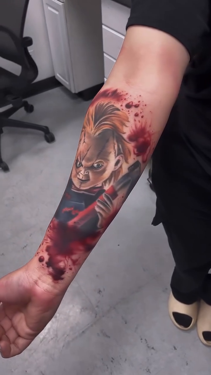Tattoo by @doeboy818 β realism, dark_realism
