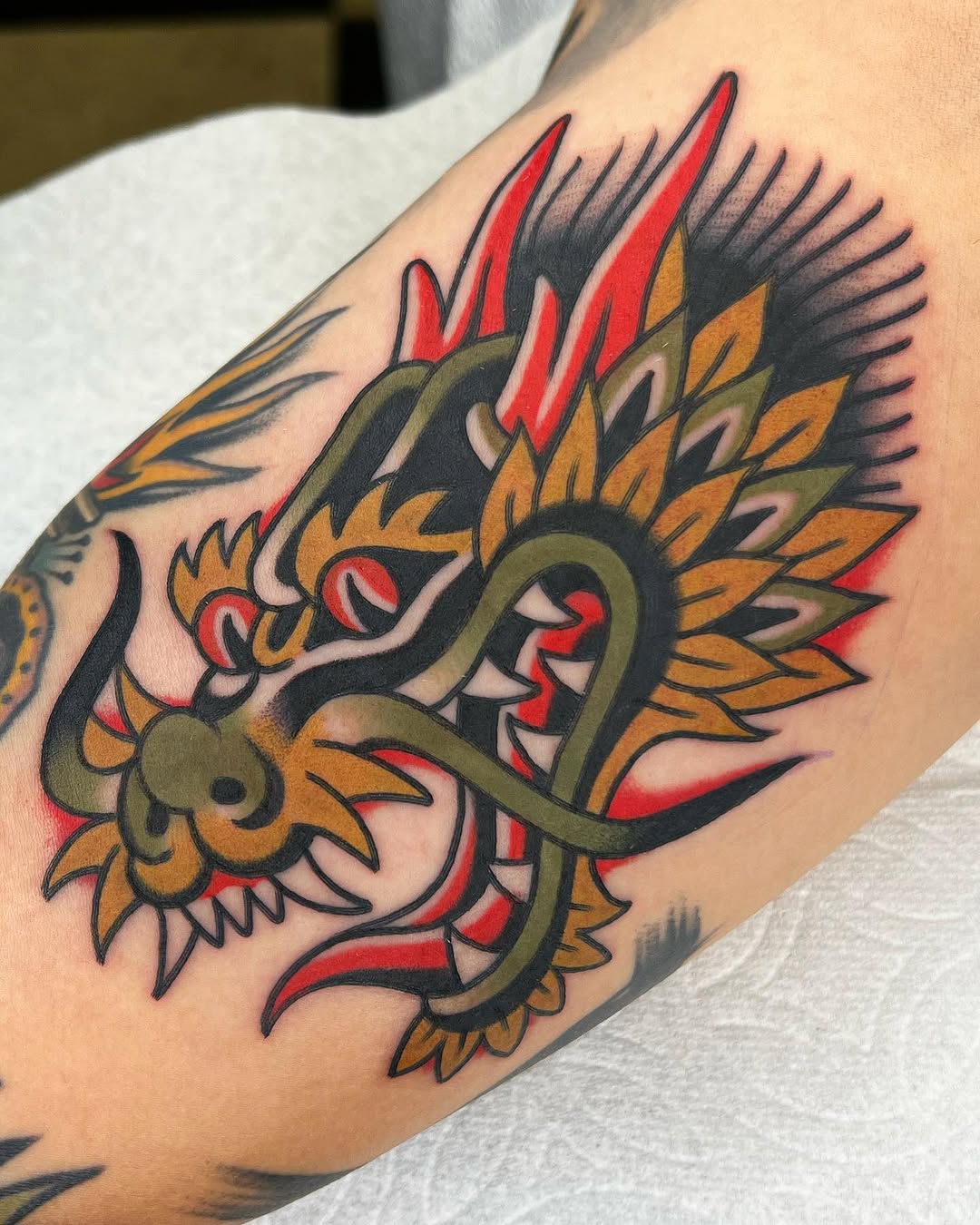 Tattoo by @tatturo_ โ american_traditional
