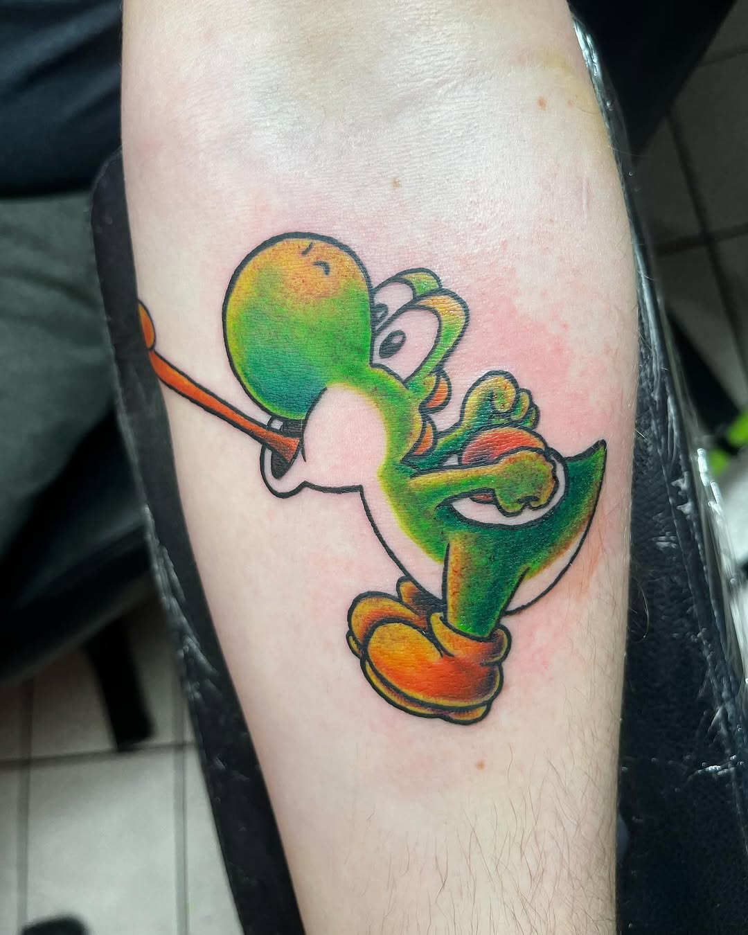 Tattoo by @gauge.creations — new_school, anime