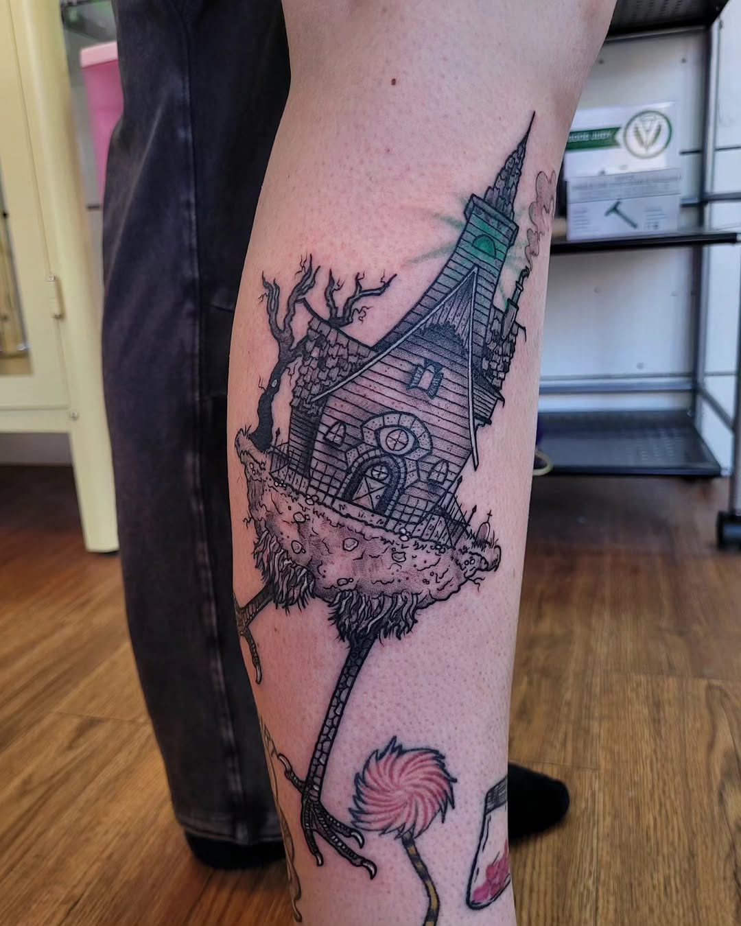 Tattoo by @lorhagarty — illustrative, new_school