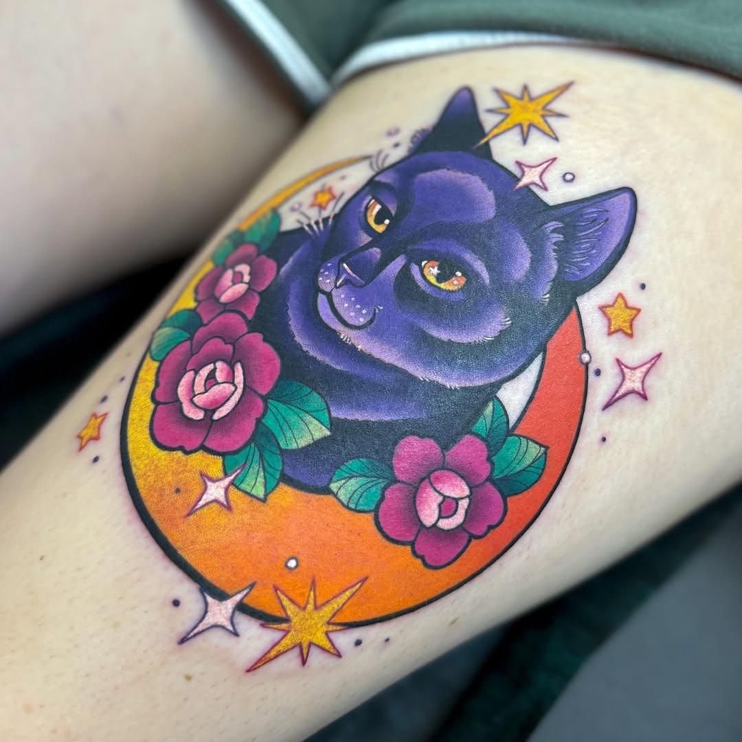Tattoo by @janinetattoos โ new_school