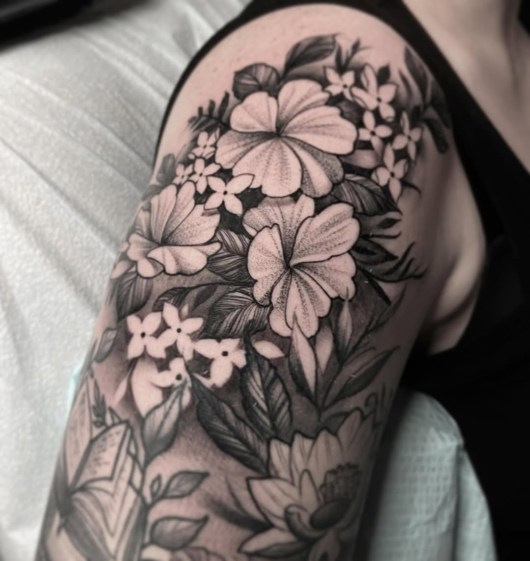 Tattoo by @alexrockoff โ black_and_grey, realism
