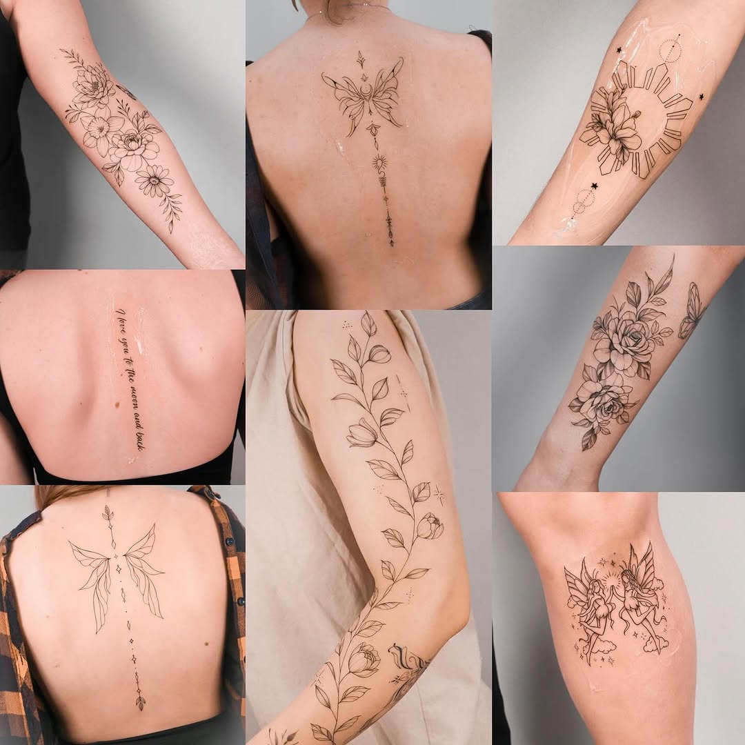 Tattoo by @houstontattoo.chelsea β fine_line, illustrative