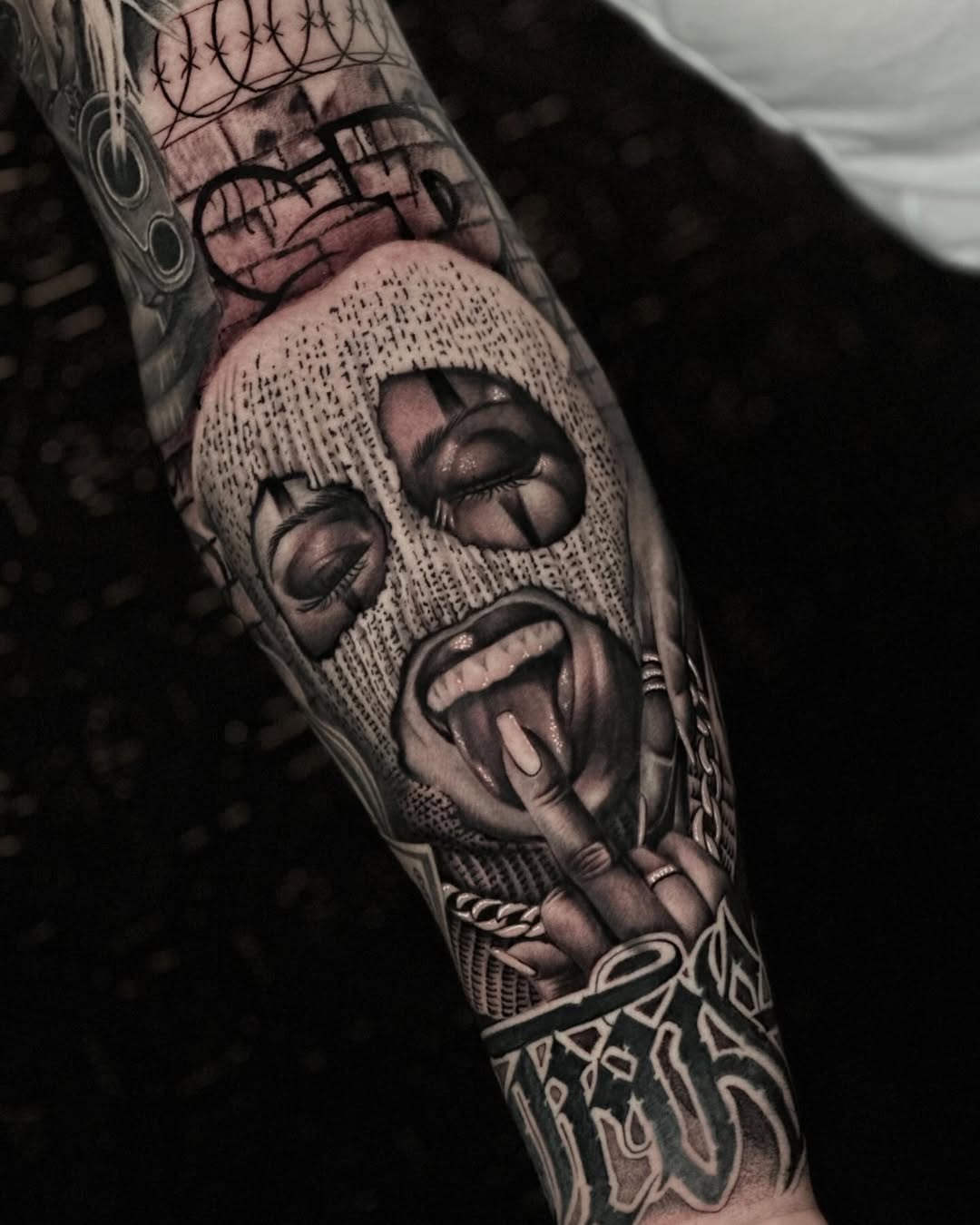 Tattoo by @tan_hope_mm — realism, black_and_grey