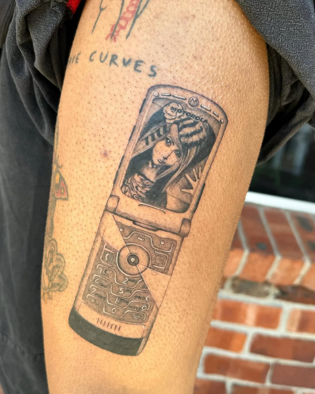 Tattoo by @lilztatz — realism, black_and_grey
