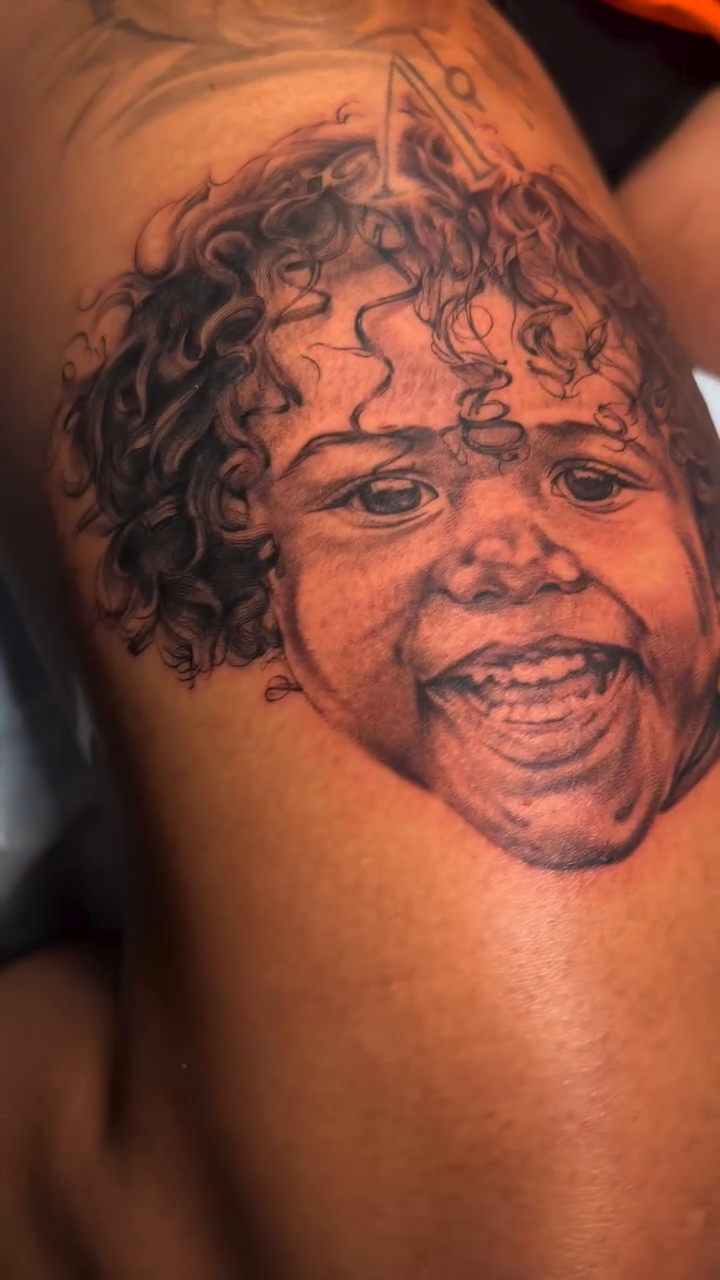 Tattoo by @artt.tattoos — realism, black_and_grey