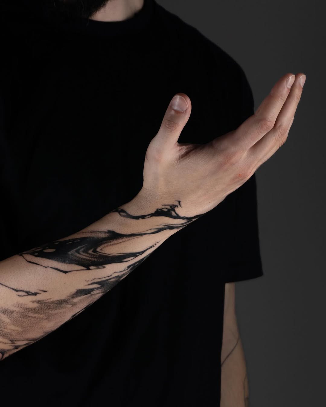 Tattoo by @pietromoleti — blackwork, illustrative