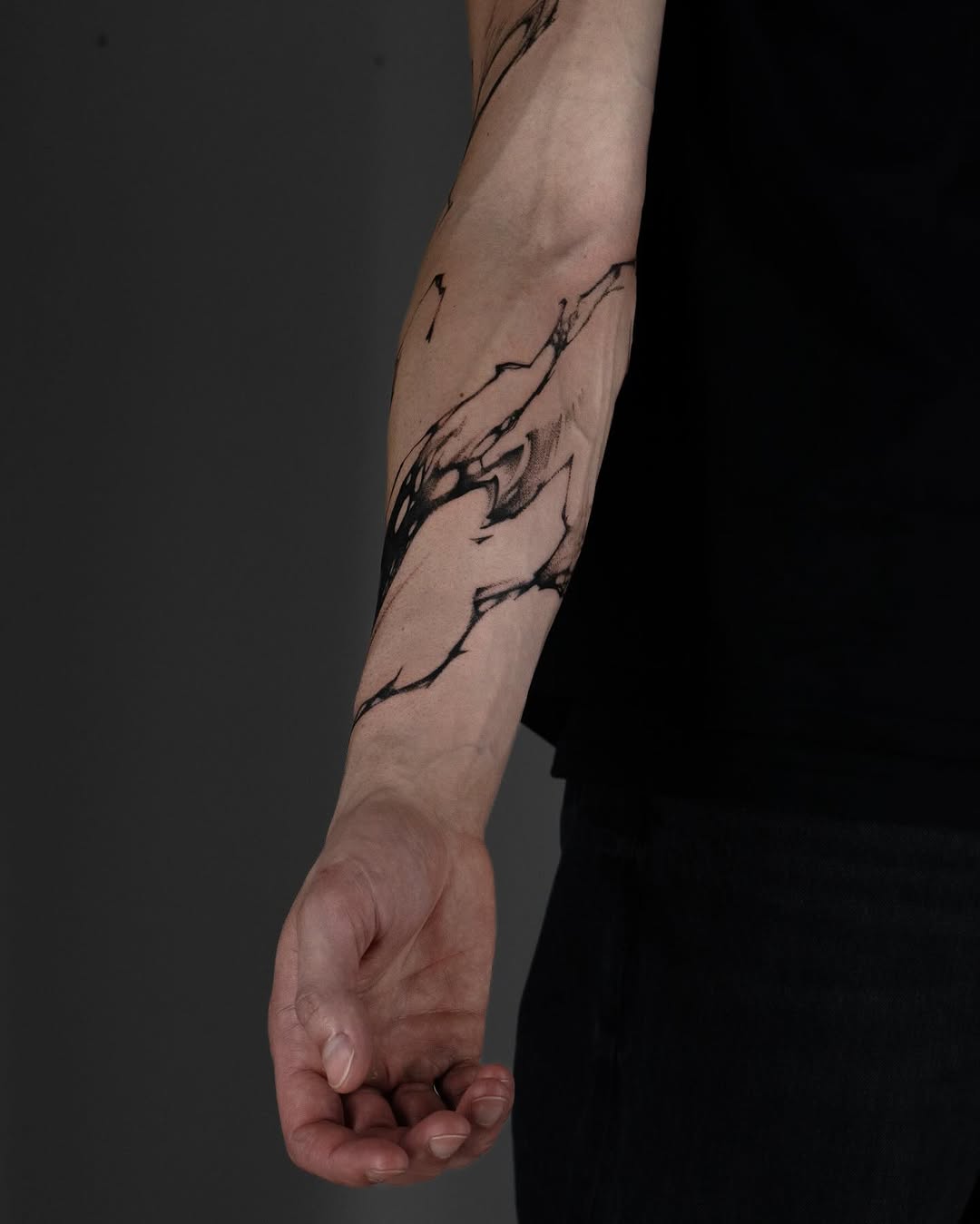 Tattoo by @pietromoleti — blackwork, illustrative