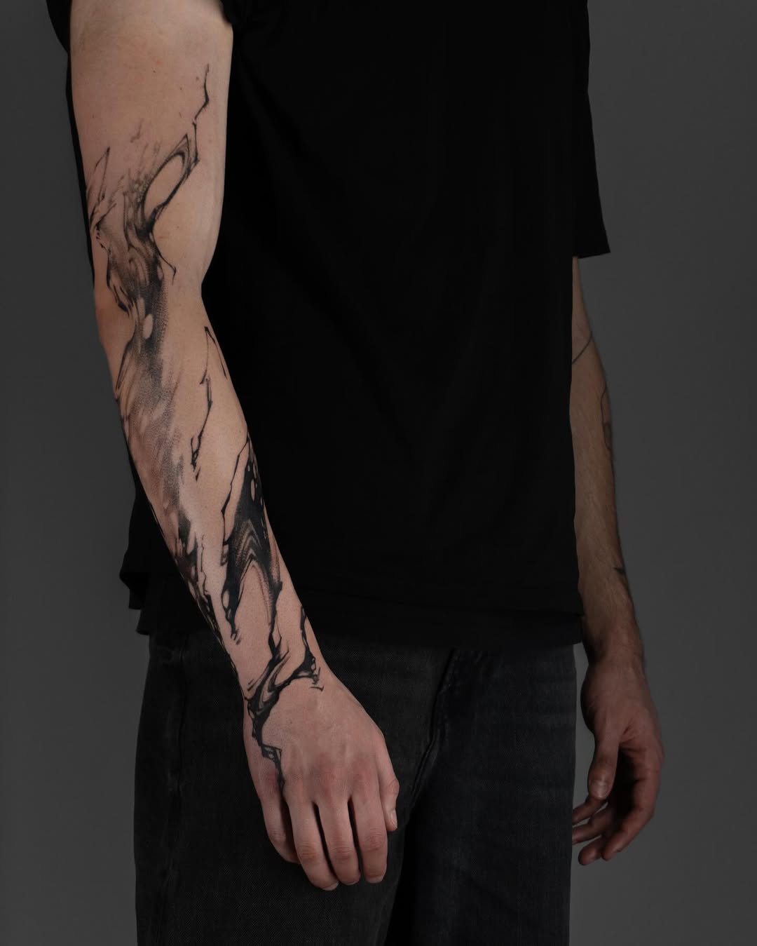 Tattoo by @pietromoleti — blackwork, illustrative
