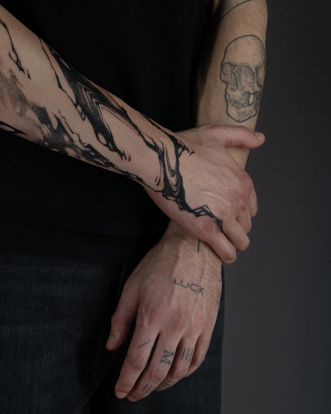 Tattoo by @pietromoleti — blackwork, illustrative