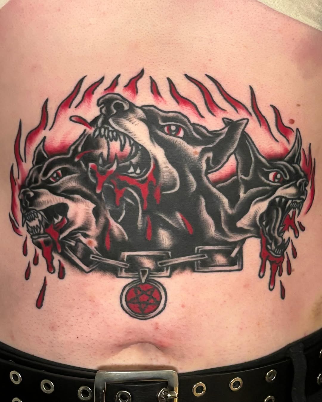 Tattoo by @xwoodlandcorex — dark_realism, blackwork